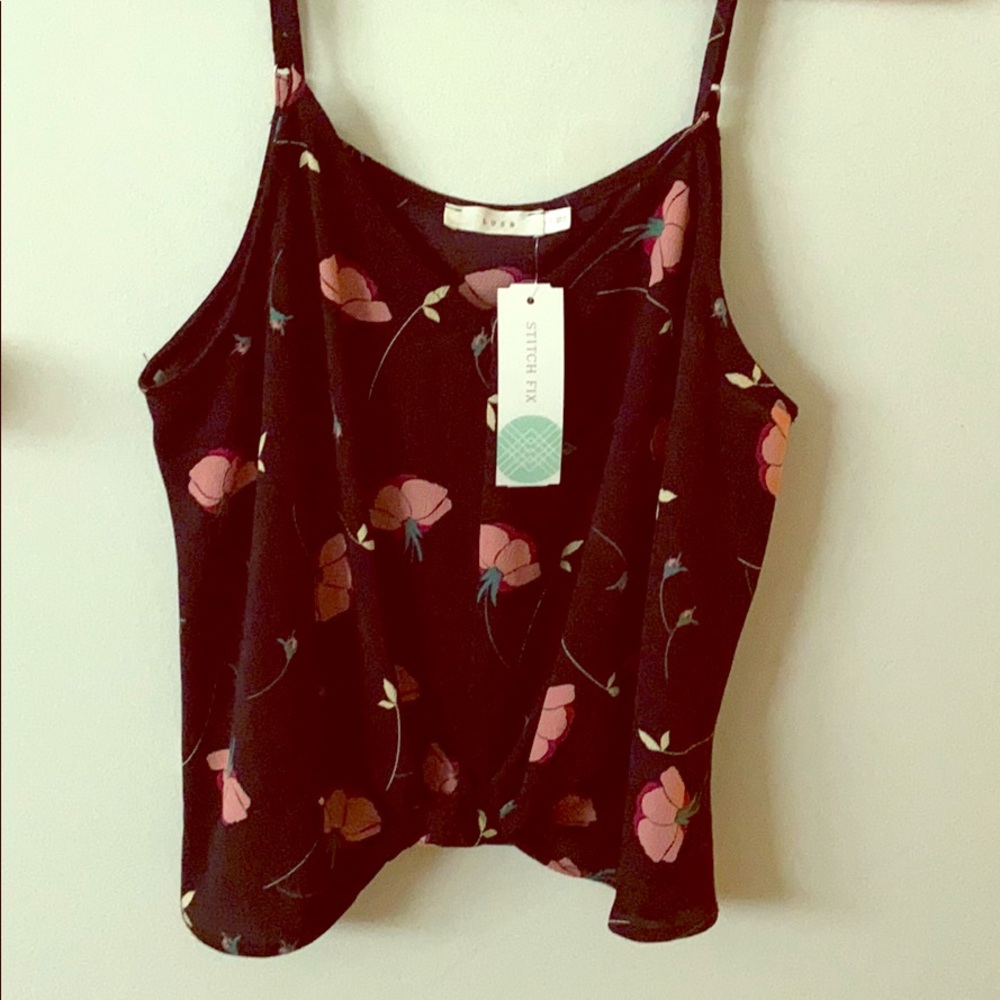 Spaghetti strap crop top